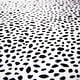 preview thumbnail 12 of 24, Rizzy Home Ink Dot Cotton Fitted Cribsheet - 28" X 52" Black