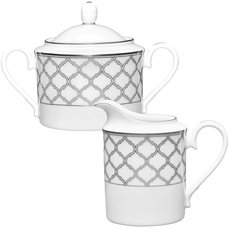 Eternal Palace Sugar & Creamer Set - Platinum
