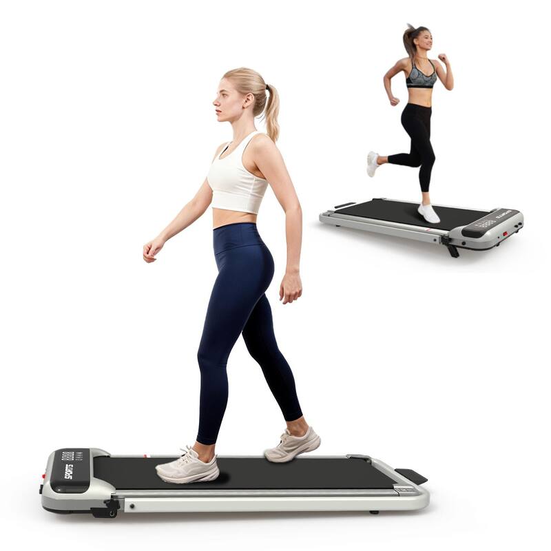 3 in 1 Under Desk Treadmill with Incline, Walking Pad with Handle Bar with Remote Control & LED Display, Foldable Treadmills