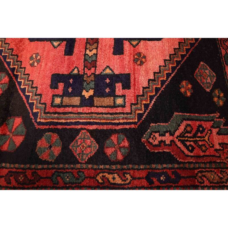 ECARPETGALLERY Hand-knotted Konya Anatolian Black Wool Rug - 4'2 x 8'0