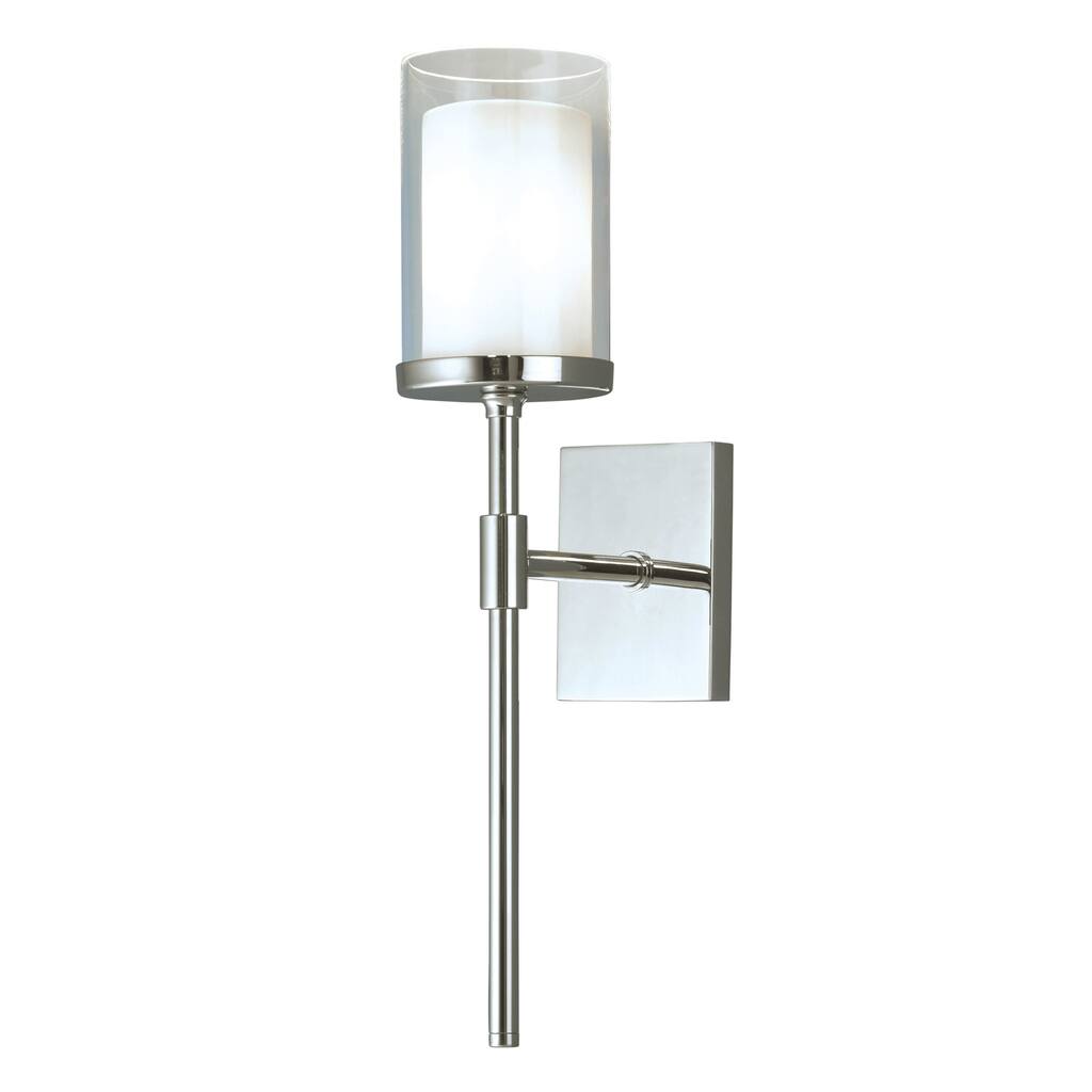 Kimberly 16.75'' High 1-Light Sconce - Chrome - 16.75 inch Tall