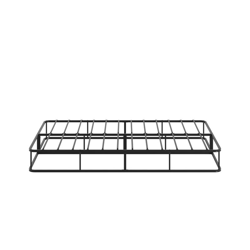 Cleveland Black Metal Platform Bed Frame by iNSPIRE Q Classic