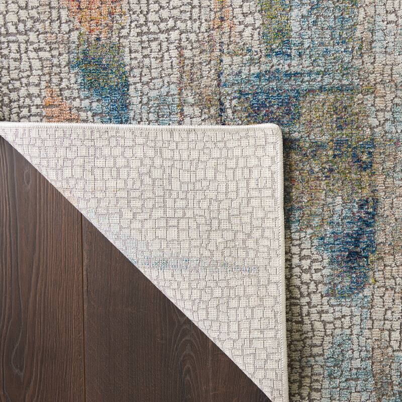 Nourison Global Vintage Textured Abstract Area Rug