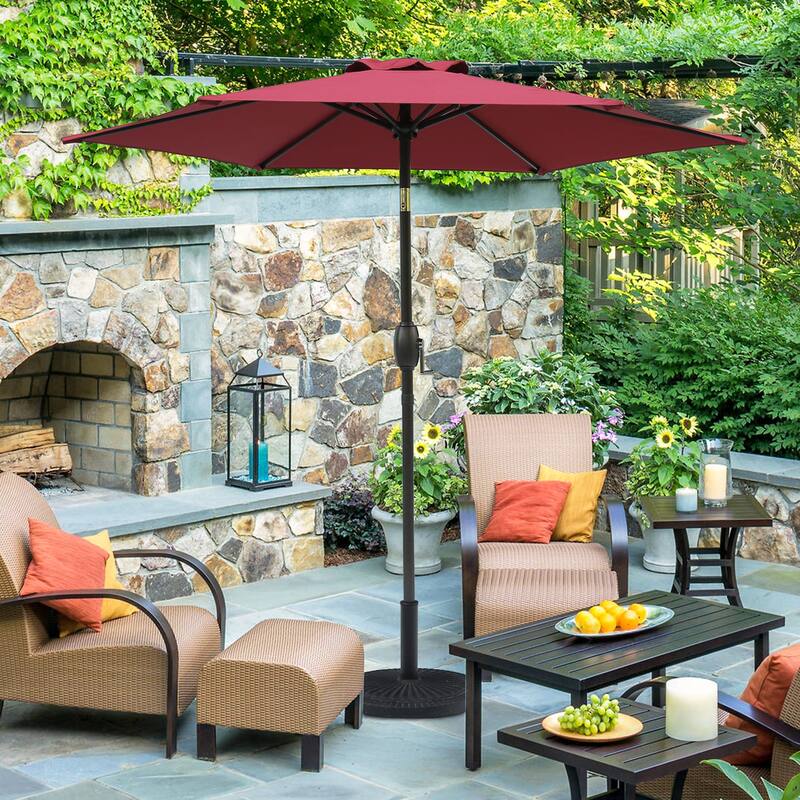 Royalcraft 7.5 ft Patio Market Umbrella with Crank