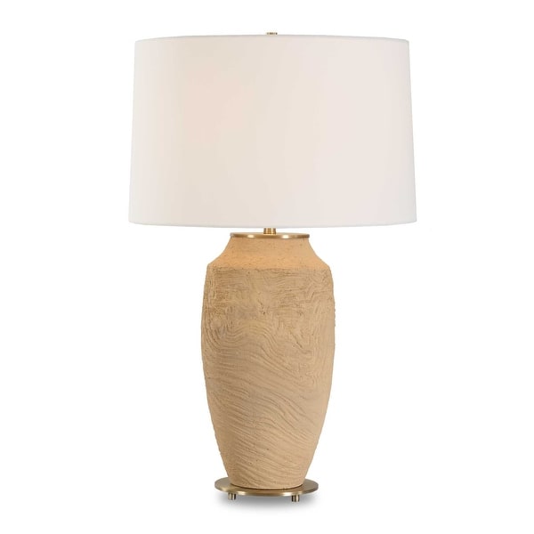 slide 2 of 5, Uttermost Sandstone Flow Terracotta Table Lamp - N/A
