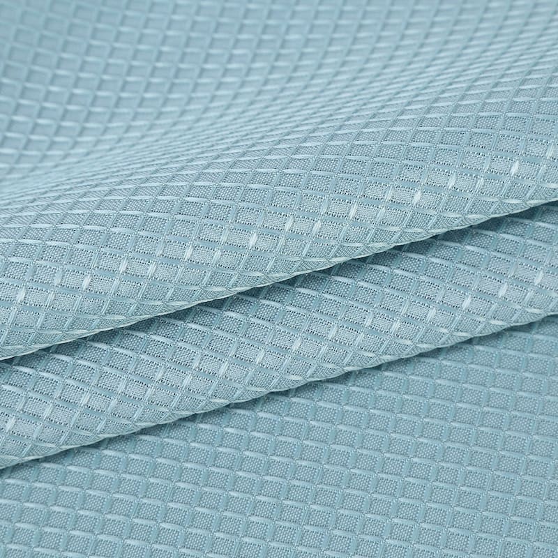 Waffle Fabric Shower Curtain for Bathroom