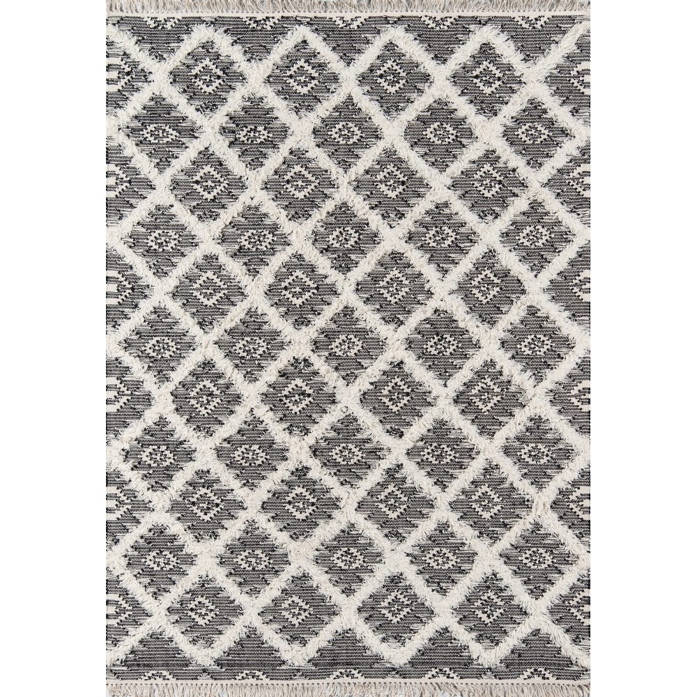 Momeni Harper Hand-woven Trellis Pattern Wool Contemporary Area Rug