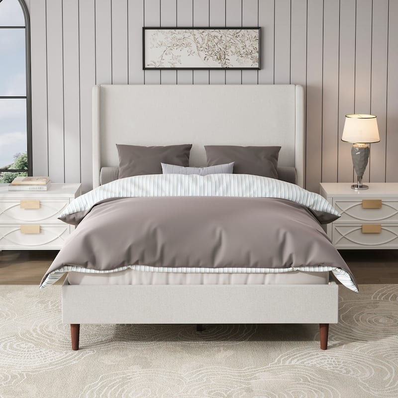 Harper Tall Headboard Upholstered Bed
