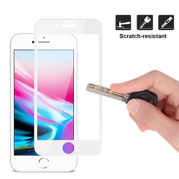 Shop Apple Iphone 8 Plus Screen Tempered Glass 3d Full Coverage Hd