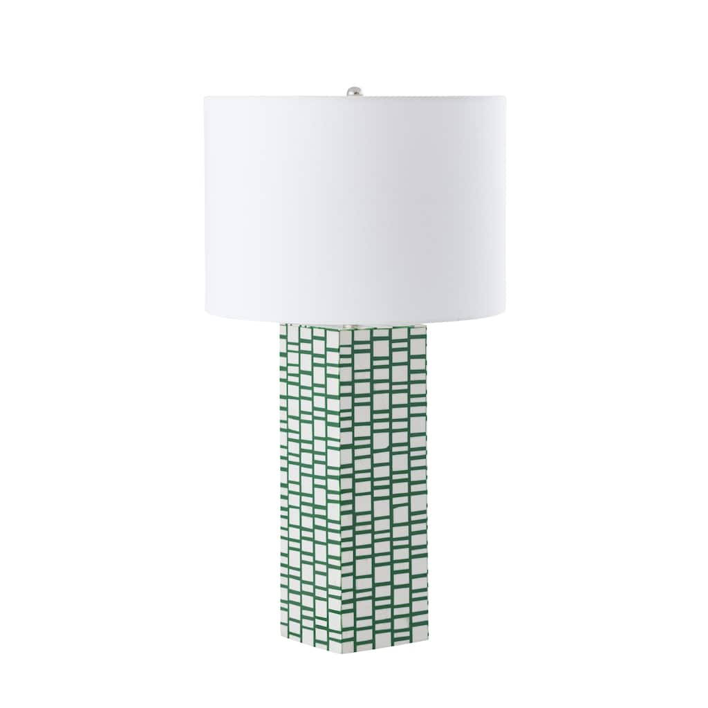 Atlas Lighting Etten 27'' High 1-Light Table Lamp - Green - 27 inch High