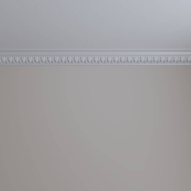 Melonie Egg & Dart Crown Moulding - 2 3/4"H x 2 3/4"P x 4"F x 94 1/2"L