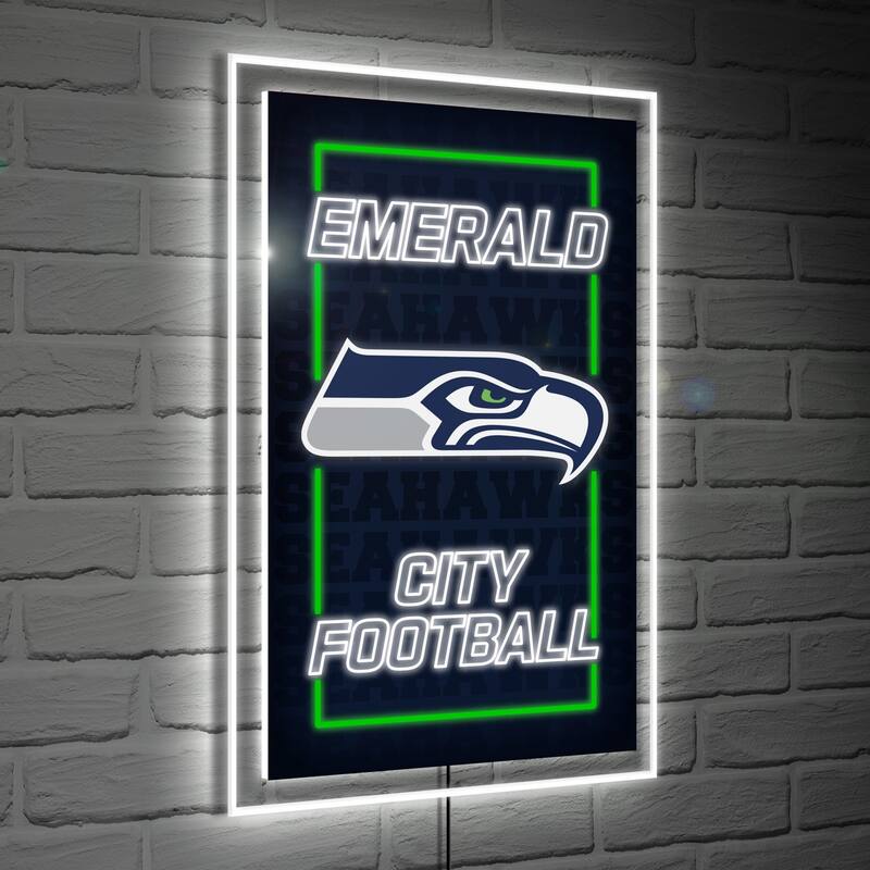 Seattle Seahawks LED Lighted Sign