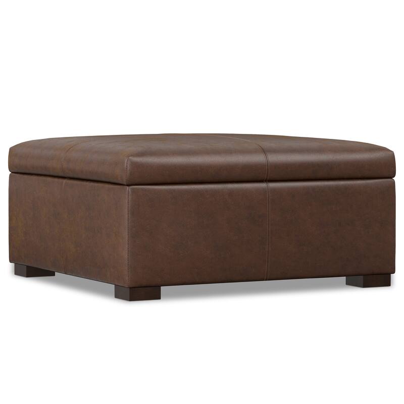 Gabbie Square Coffee Table Storage Ottoman