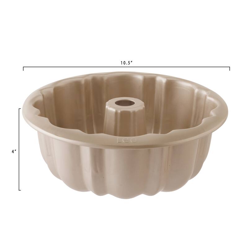 BergHOFF Balance Non-stick Carbon Steel Fluted Cake Pan 10.25"
