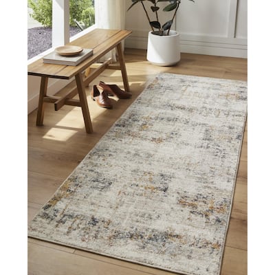 Livabliss Transitional Beckham Abstract Area Rug