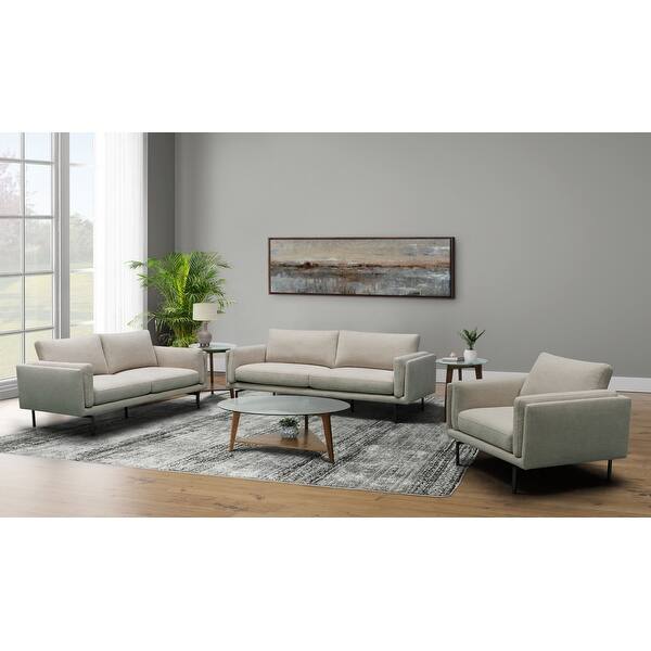 slide 2 of 32, Abbyson Aurora 3 Piece Stain-Resistant Fabric Seating Collection