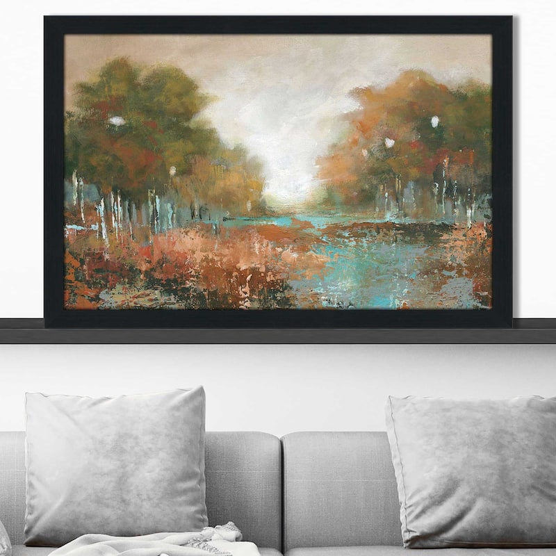 "Autumn Walk" by Carol Robinson Print on Acrylic
