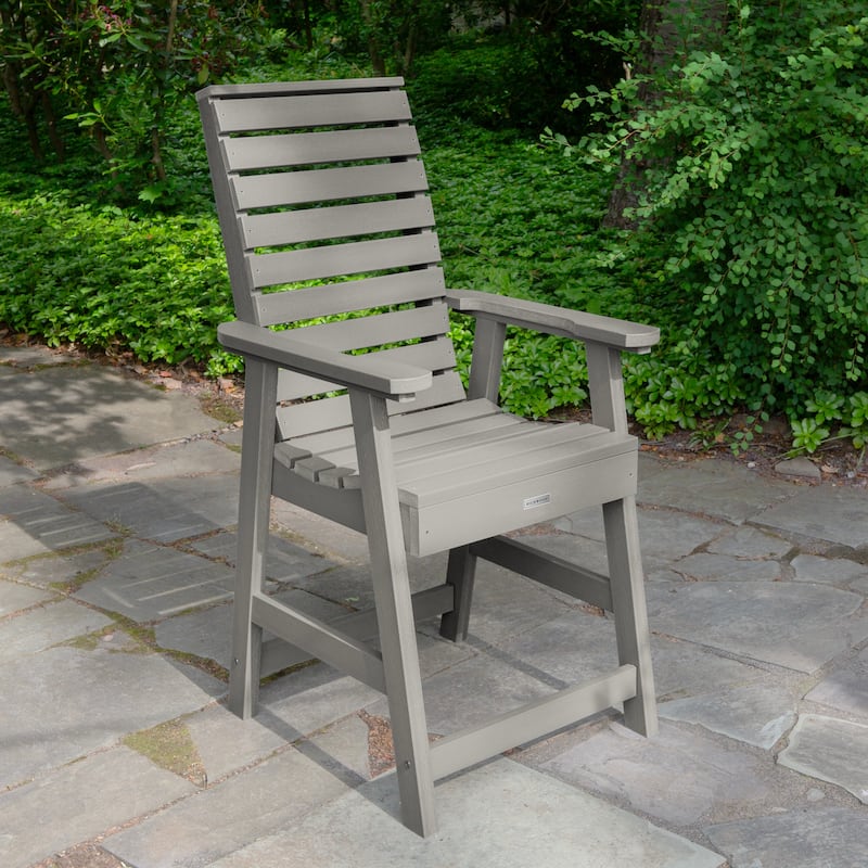 HIGHWOOD Weatherly Eco-friendly Outdoor Counter-Height Armchair