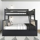 preview thumbnail 18 of 20, Scandinavian Twin Over Full Bunk Bed With Twin-Size Trundle