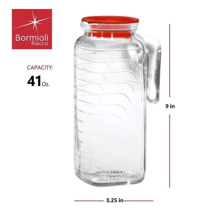 Bormioli Rocco Set of 2 Gelo Jugs