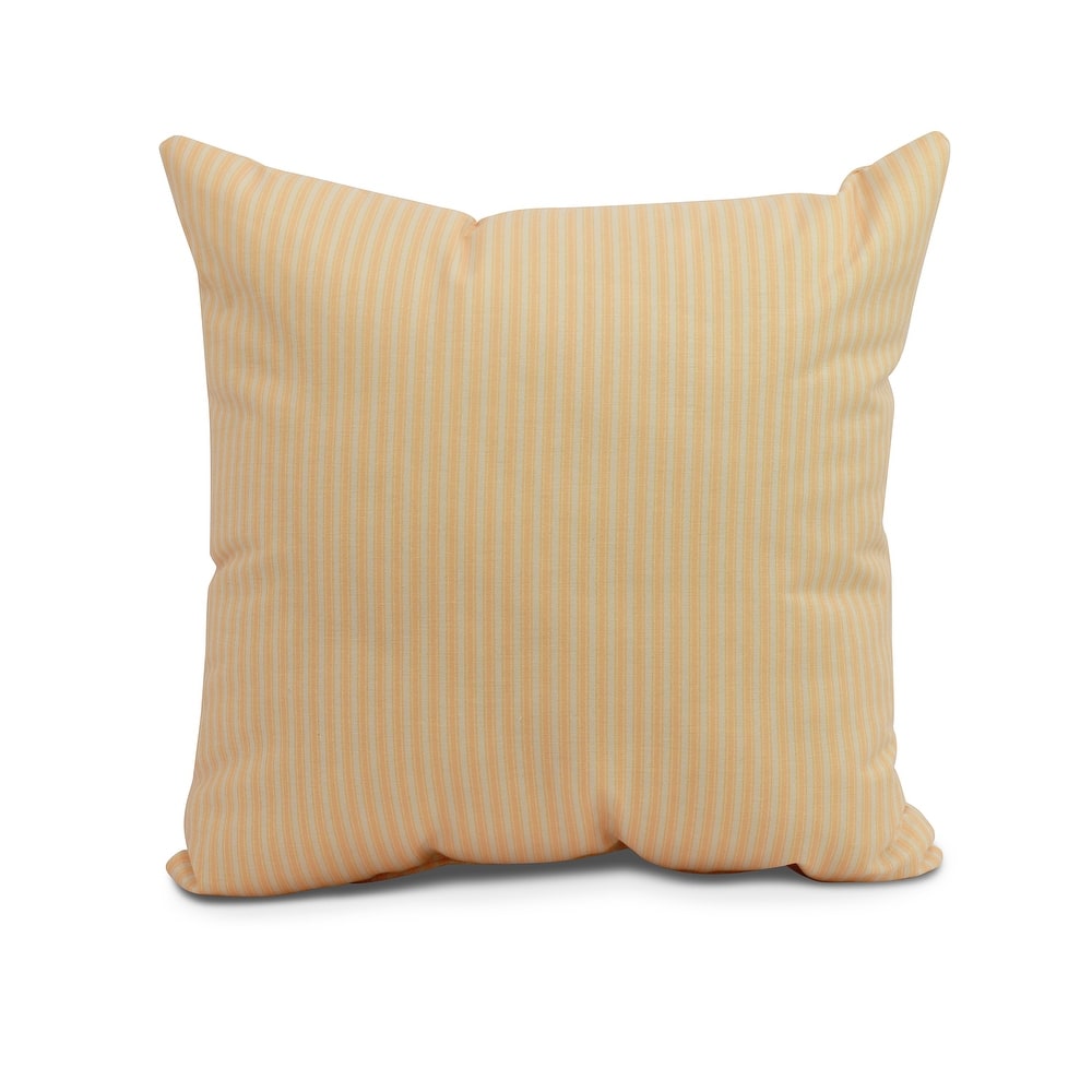 20 x 20 inch Ticking Stripe Outdoor Pillow