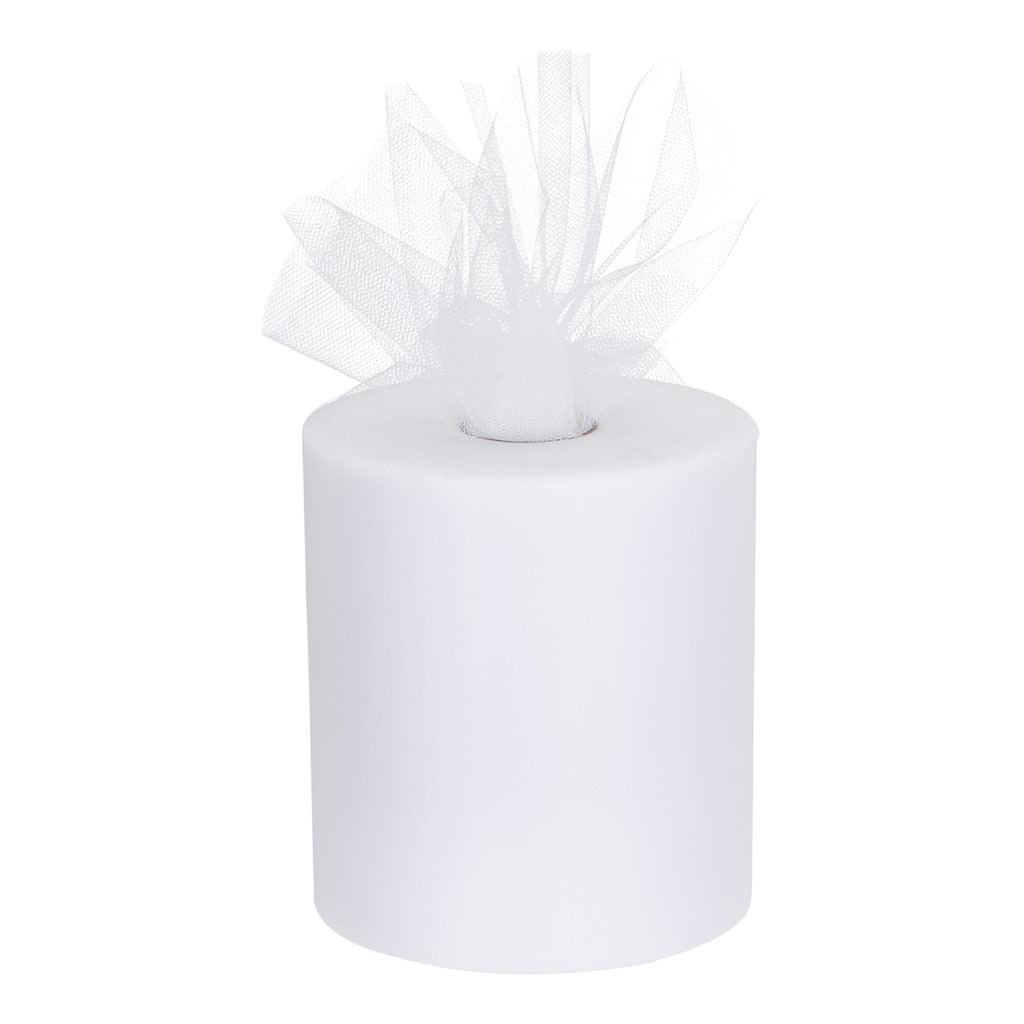 Tulle Rolls Fabric Spools 6" for Decoration Wrapping Wedding DIY Craft