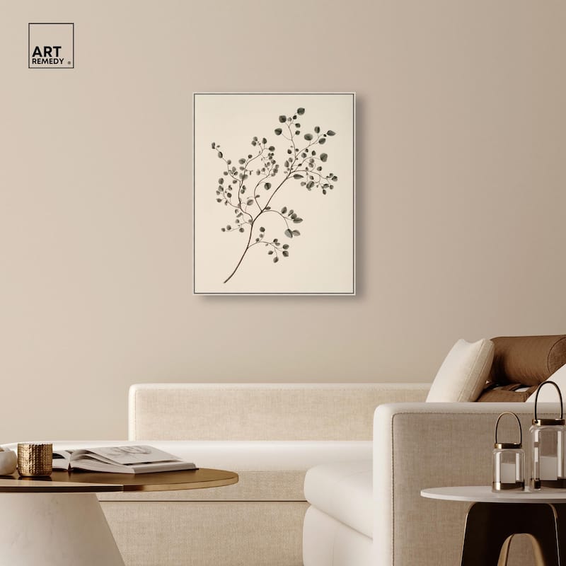 Bilberry Branch Canvas by Art Remedy