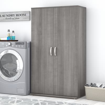 Universal Tall Linen Cabinet with Doors by Bush Business Furniture