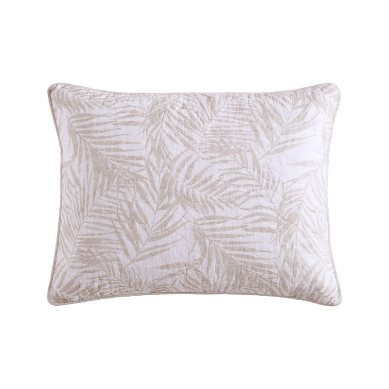 Tommy Bahama Palmday Cotton Reversible Quilt Set