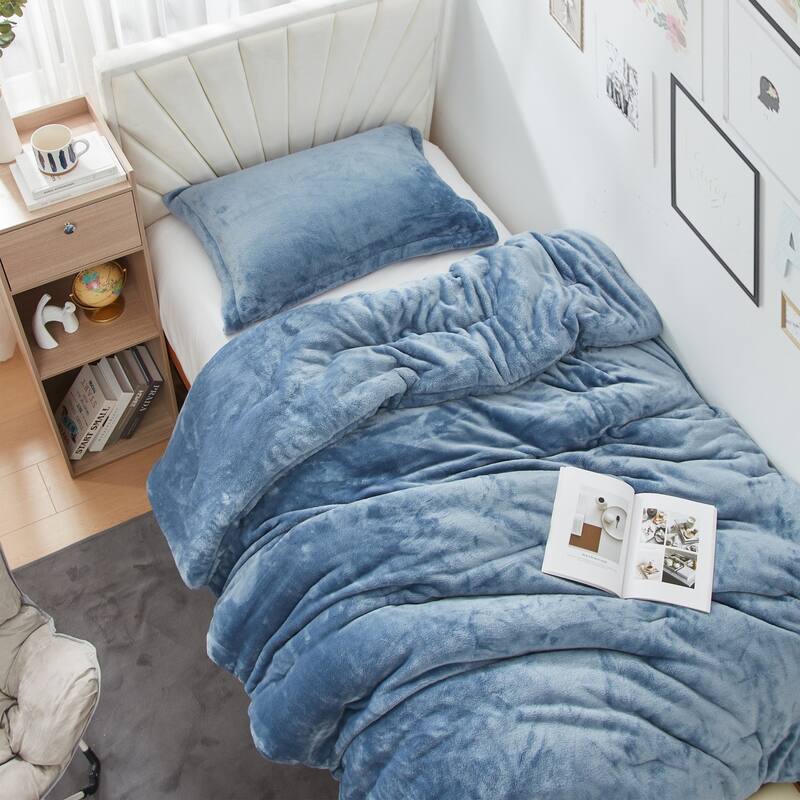 Me Sooo Comfy - Coma Inducer® Oversized Comforter Set - Smoke Blue