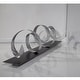 preview thumbnail 69 of 74, Statements2000 3D Metal Wall Art Accent Sculpture Black Silver Abstract Decor by Jon Allen - Knight