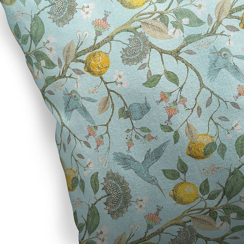 LEMON BLUE Accent Pillow By Kavka Designs Bed Bath & Beyond 35158015