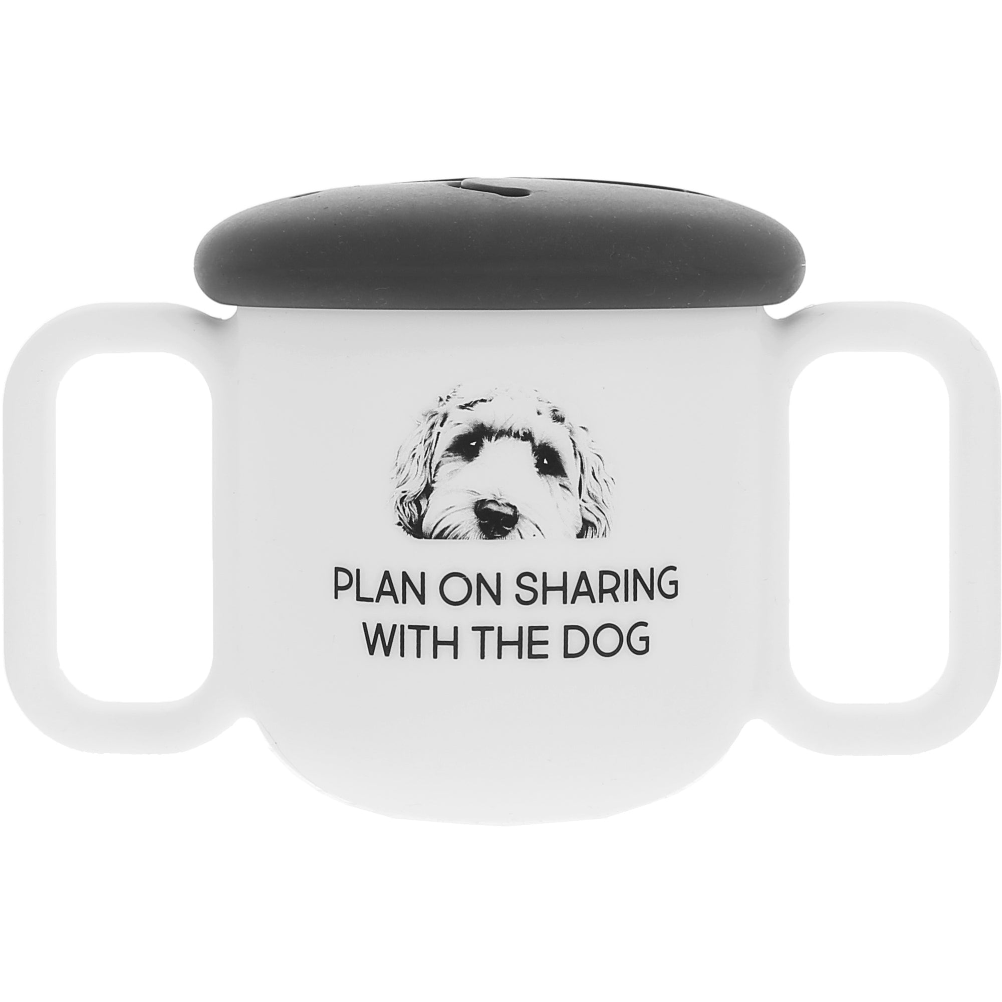 Pavilion Sharing with the Dog Silicone Snack Bowl