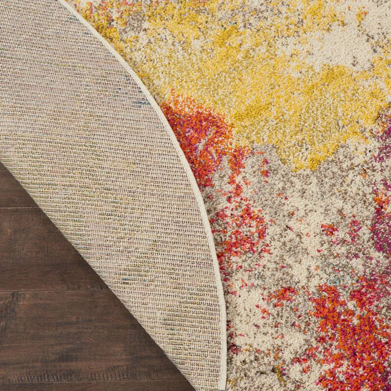 Nourison Celestial Modern Abstract Multicolor Area Rug