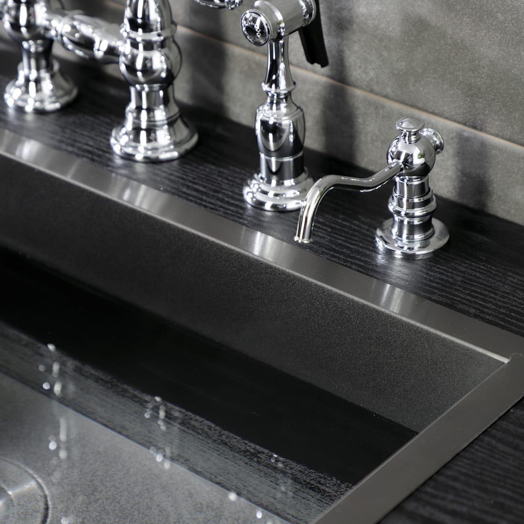 Kingston Brass Soap Dispenser With Chrome-plated Spout