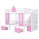 preview thumbnail 19 of 26, Full-Over-Full Bunk Bed with Changeable Table , Bunk Bed Turn into Upper Bed and Down Desk
