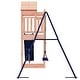 preview thumbnail 5 of 17, vidaXL Swing Set Outdoor Backyard Wooden Playground Equipment for Kids Age 3-8
