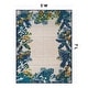 preview thumbnail 25 of 30, Contemporary Floral Border Indoor/Outdoor Area Rug