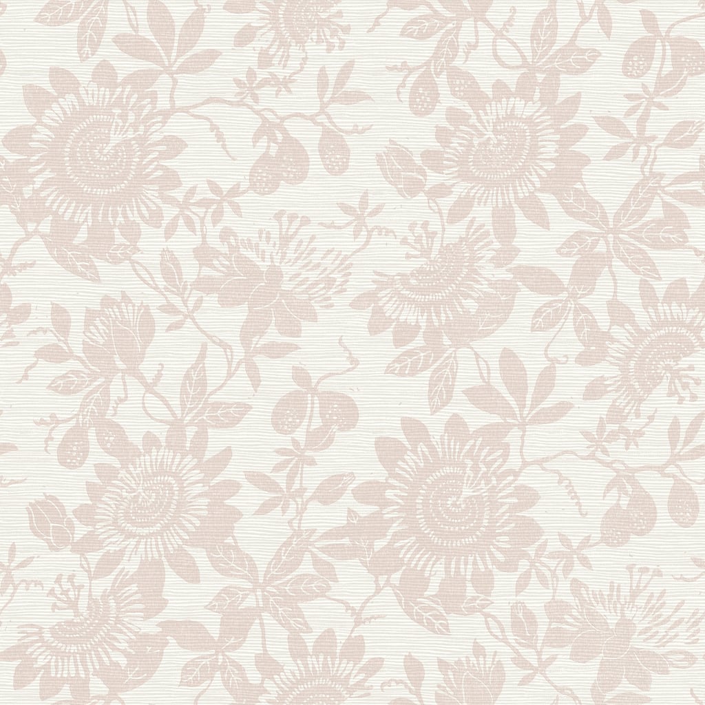 A-Street Prints Helen Mauve Floral Trail Wallpaper