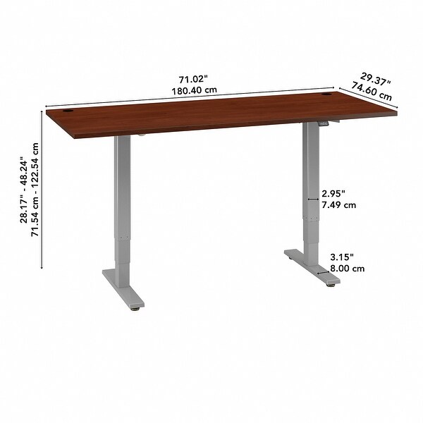 Somerset 72W Electric Height Adjustable Desk by Bush Furniture Bed Bath Beyond 33529825