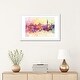 preview thumbnail 9 of 18, iCanvas "Taipei Skyline In Watercolor Background" by Paul Rommer