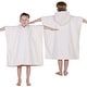 preview thumbnail 15 of 36, Superior Lyron Kids Cotton Terry Hooded Poncho Bath Towel Small / Medium - Ivory