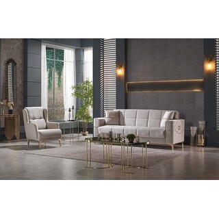 Cey 2 Pieces Living Room Set 1 Sofa 1 Chair - Bed Bath & Beyond - 36023397