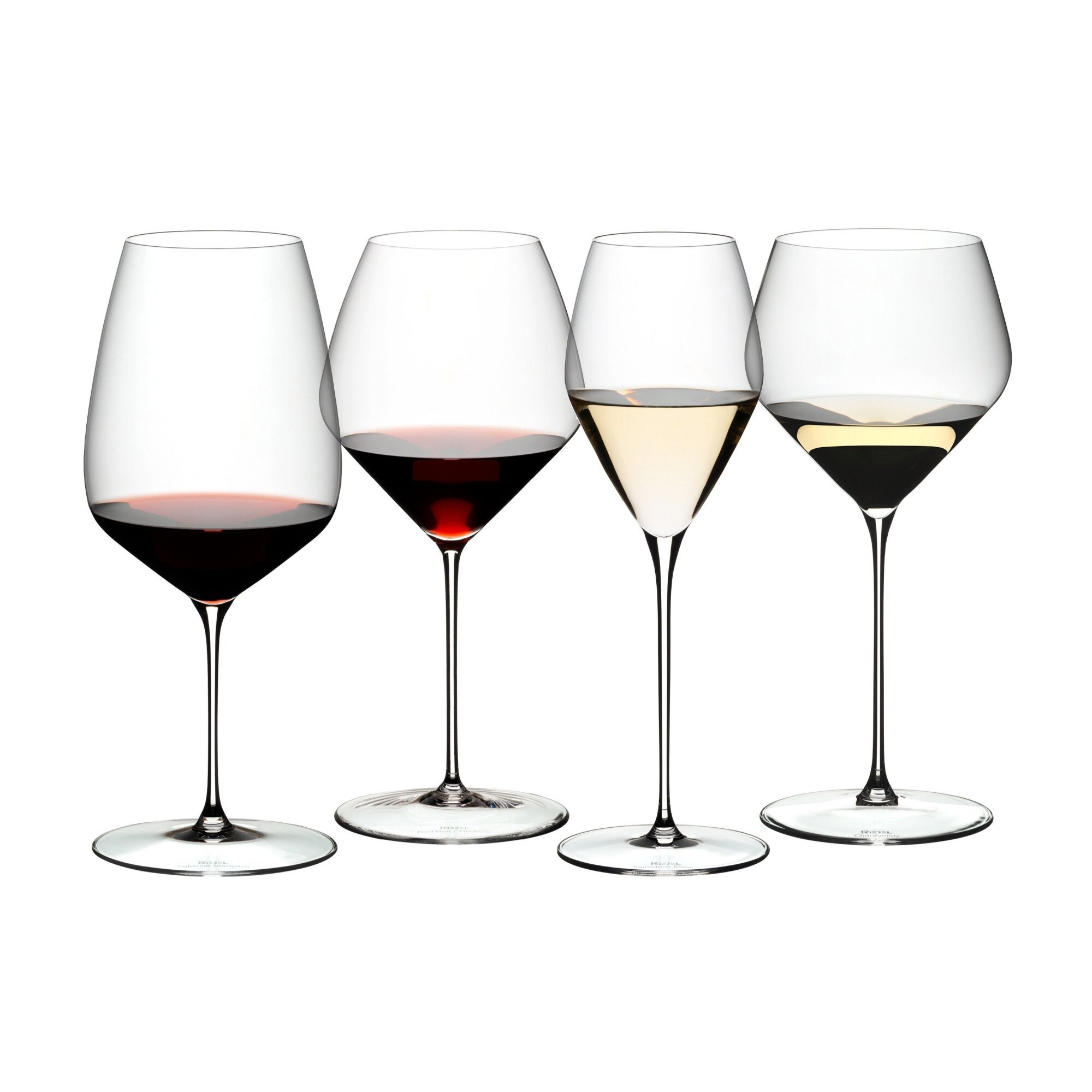 Riedel Winewings Crystal Wine Glass Set for Tasting, Dishwasher Safe (4  Glasses) 