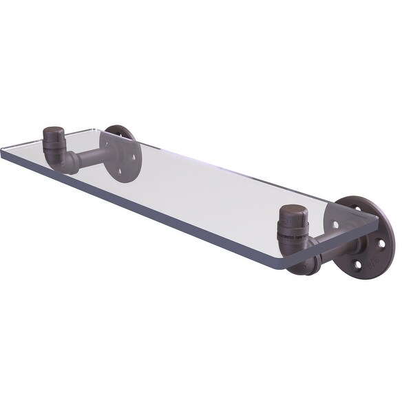 Allied Brass Pipeline Collection Glass Shelf
