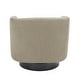 preview thumbnail 131 of 143, Modern 360°Swivel Accent Chairs Barrel Armchairs