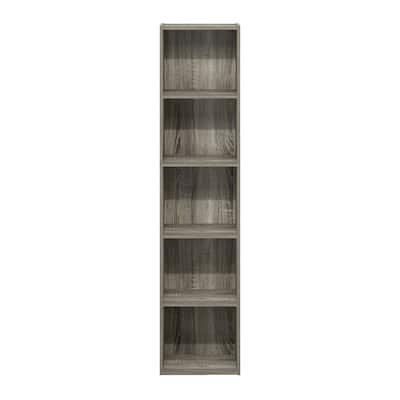 Furinno Pasir 5-Tier Open Shelf Bookcase