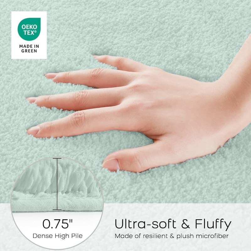 Madison Park Signature Marshmallow Bath Rug