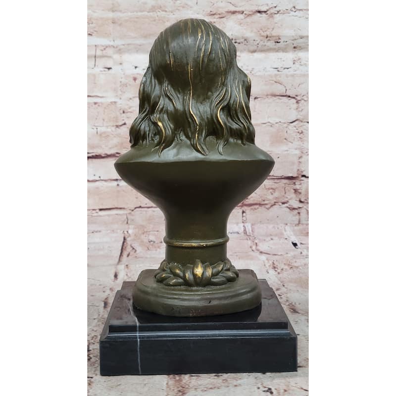 Benjamin Franklin Bronze Bust – Founding Father Sculpture