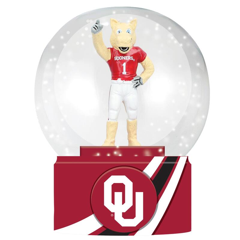 University of Oklahoma 5 in. Glass Tabletop Snow Globe